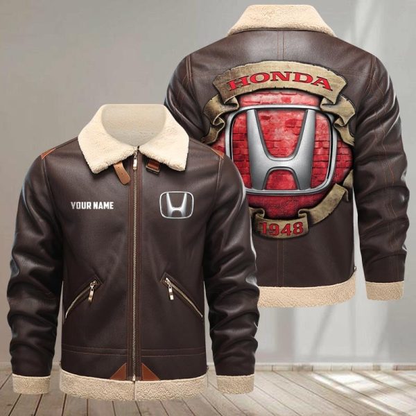 Honda Leather Jacket VDFURLJK019 - Image 2