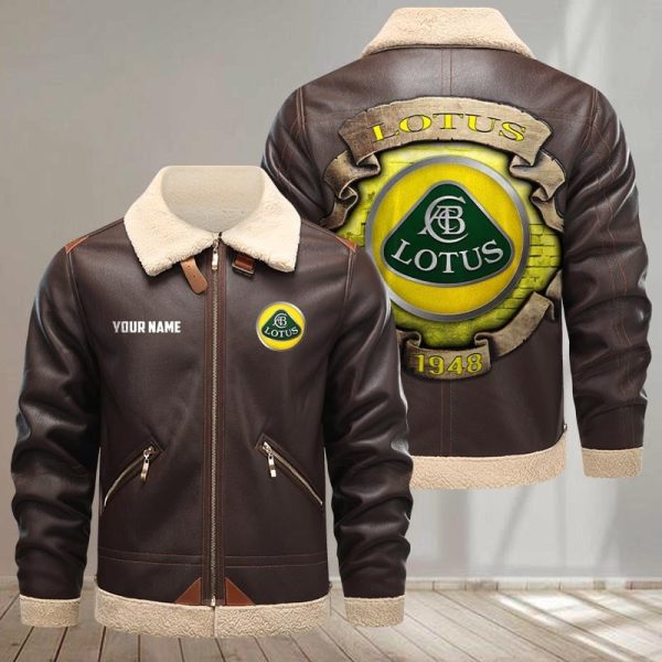 Lotus Leather Jacket VDFURLJK024 - Image 2