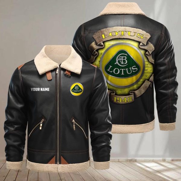 Lotus Leather Jacket VDFURLJK024