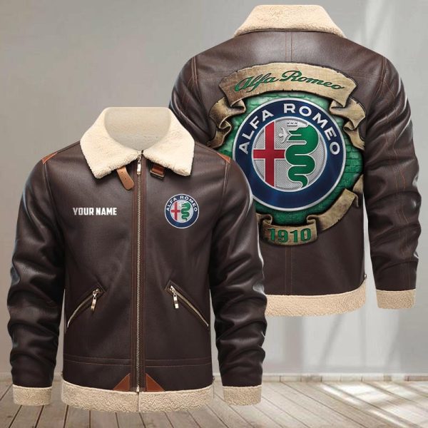 Alfa Romeo Leather Jacket VDFURLJK040 - Image 2