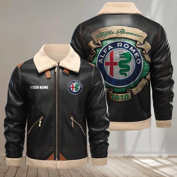 Alfa Romeo Leather Jacket VDFURLJK040