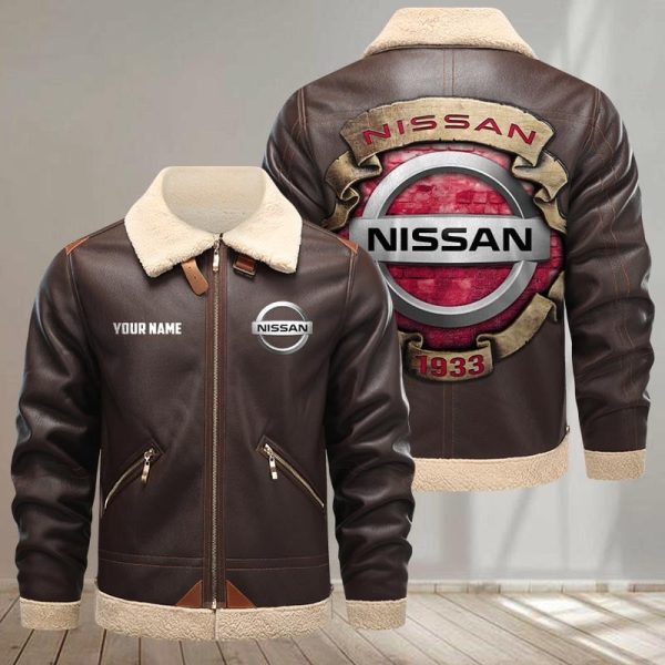 Nissan Leather Jacket VDFURLJK038 - Image 2