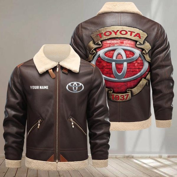 Toyota Leather Jacket VDFURLJK004 - Image 2