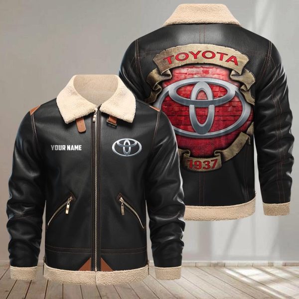 Toyota Leather Jacket VDFURLJK004