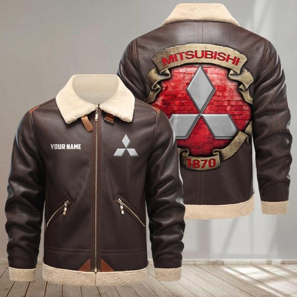 Mitsubishi Leather Jacket VDFURLJK061 - Image 2