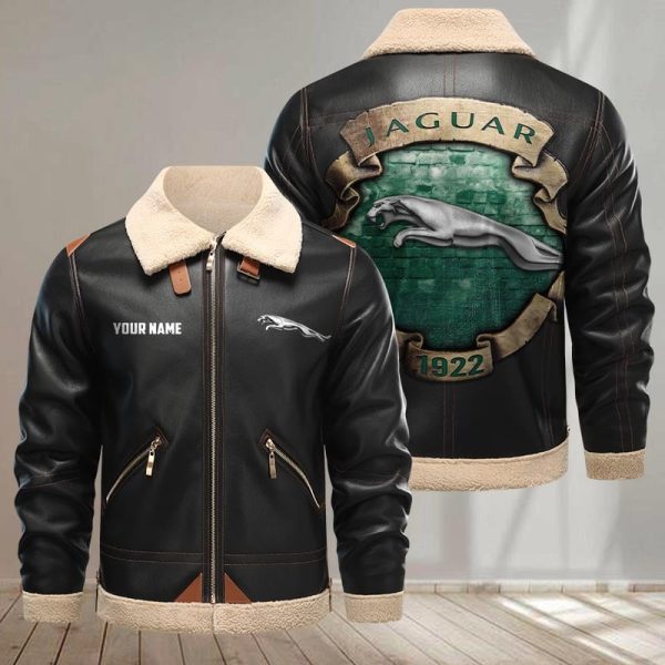 Jaguar Leather Jacket VDFURLJK069