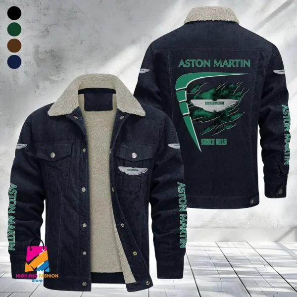 ASTON MARTIN FLEECE JACKET VDFJ009 - Image 4