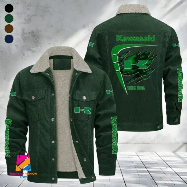 Kawasaki Fleece Jacket VDFJ016 - Image 2