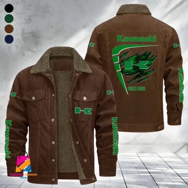 Kawasaki Fleece Jacket VDFJ016 - Image 3