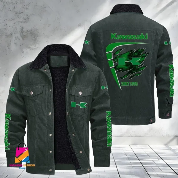 Kawasaki Fleece Jacket VDFJ016 - Image 5
