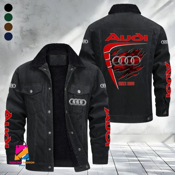 Audi Fleece Jacket VDFJ030 - Image 6