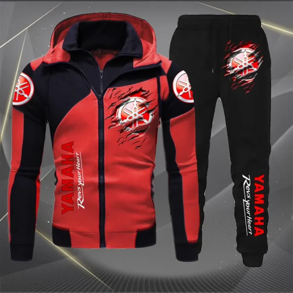 Yamaha Motors Running Outfit Full Zip Set KDAMR57223 - Image 3