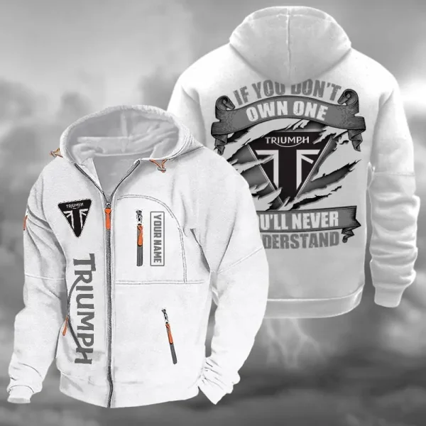 Triumph Hooded Cardigan Zip Hoodie VD2DZH046 - Image 2