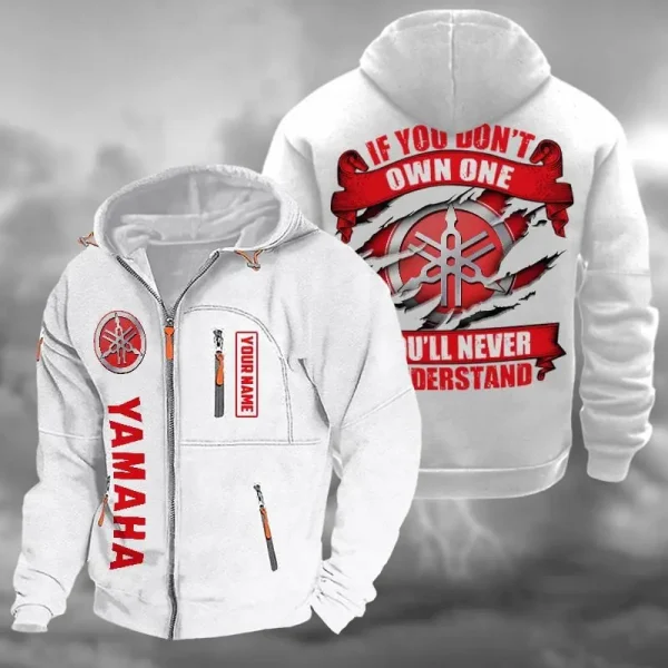 Yamaha Hooded Cardigan Zip Hoodie VD2DZH059 - Image 2