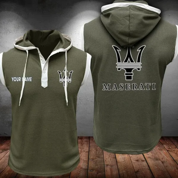 Maserati Sleeveless Vest Hooded CBWSLVH001