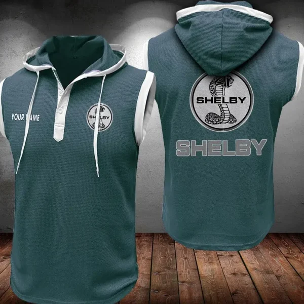 Ford Shelby Sleeveless Vest Hooded CBWSLVH003 - Image 2