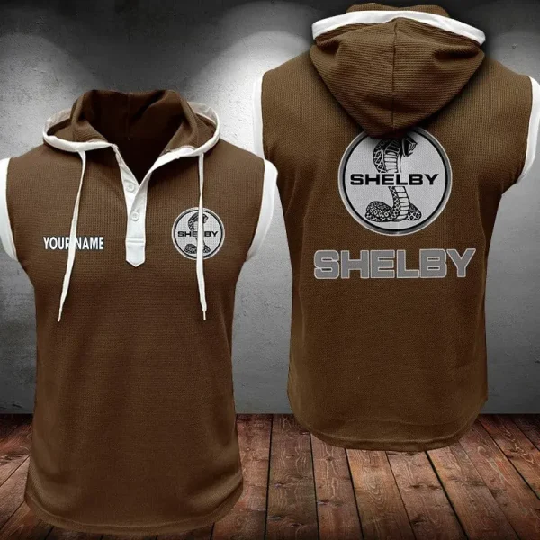 Ford Shelby Sleeveless Vest Hooded CBWSLVH003 - Image 3