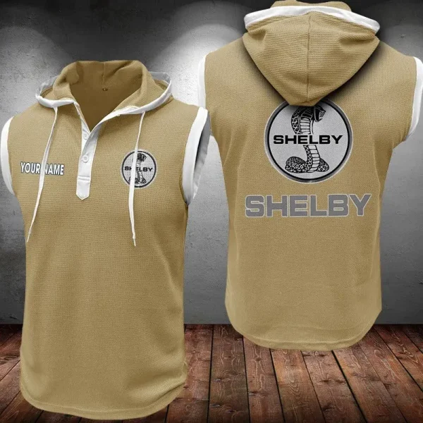 Ford Shelby Sleeveless Vest Hooded CBWSLVH003 - Image 4