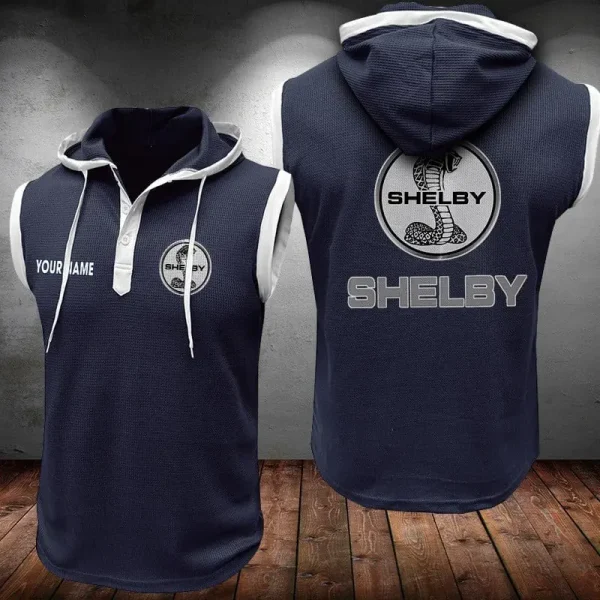 Ford Shelby Sleeveless Vest Hooded CBWSLVH003 - Image 6
