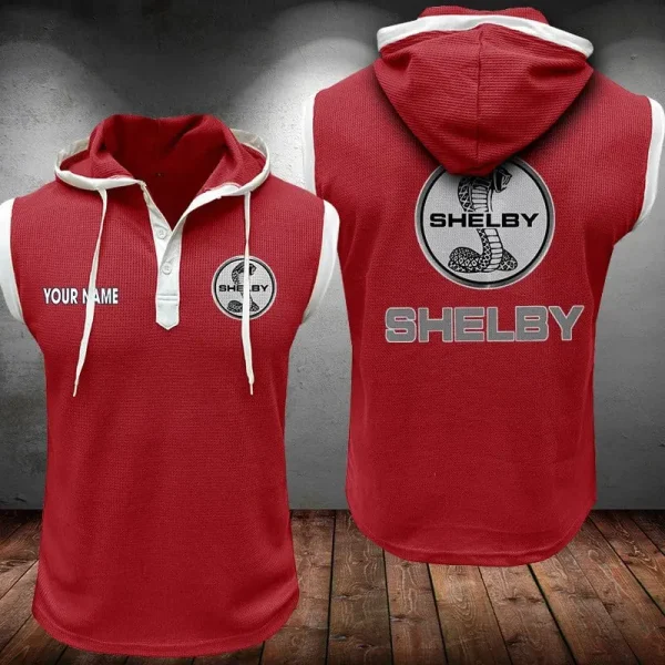 Ford Shelby Sleeveless Vest Hooded CBWSLVH003 - Image 7