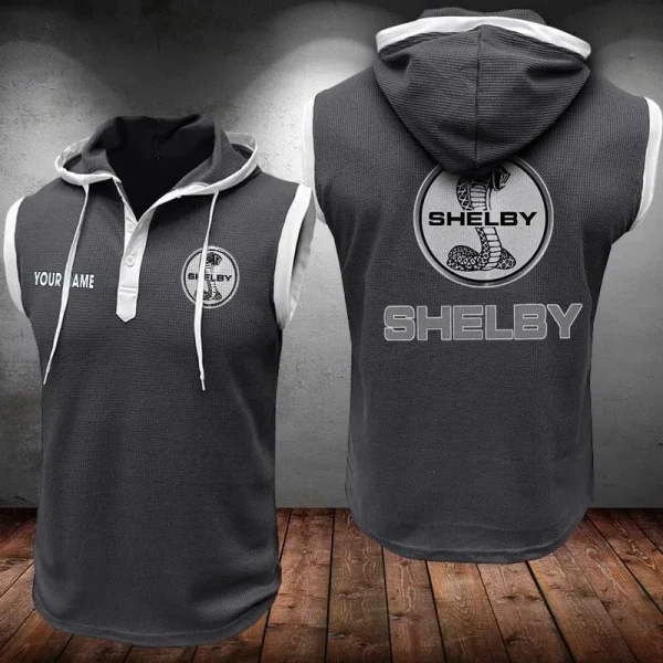 Ford Shelby Sleeveless Vest Hooded CBWSLVH003 - Image 8