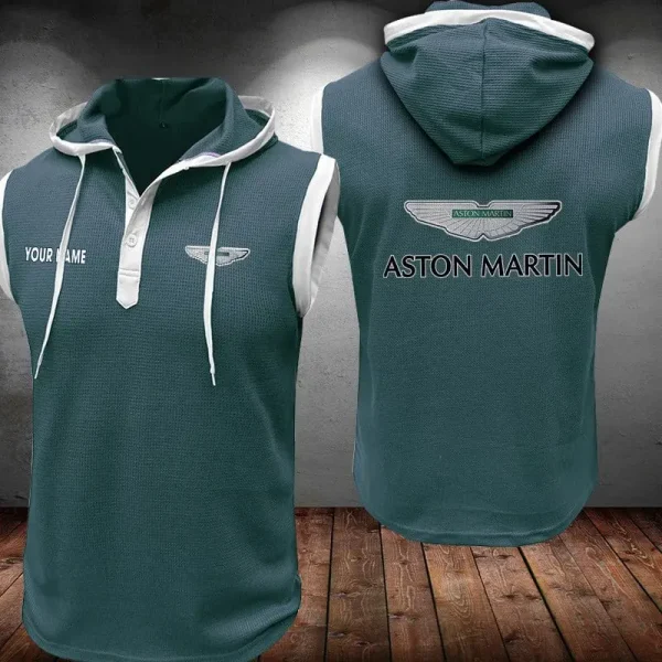 ASTON MARTIN Sleeveless Vest Hooded CBWSLVH005
