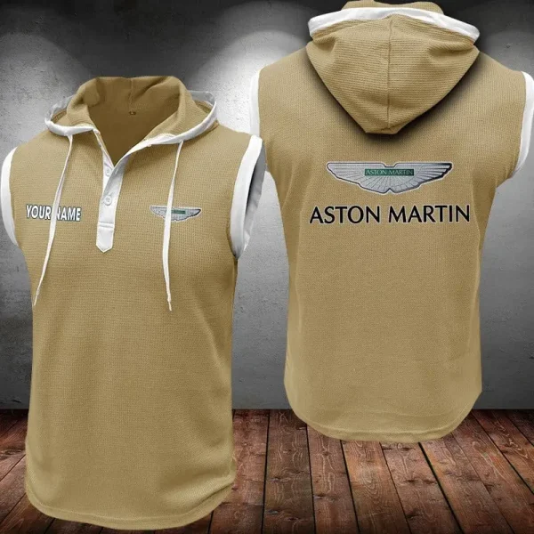 ASTON MARTIN Sleeveless Vest Hooded CBWSLVH005 - Image 3