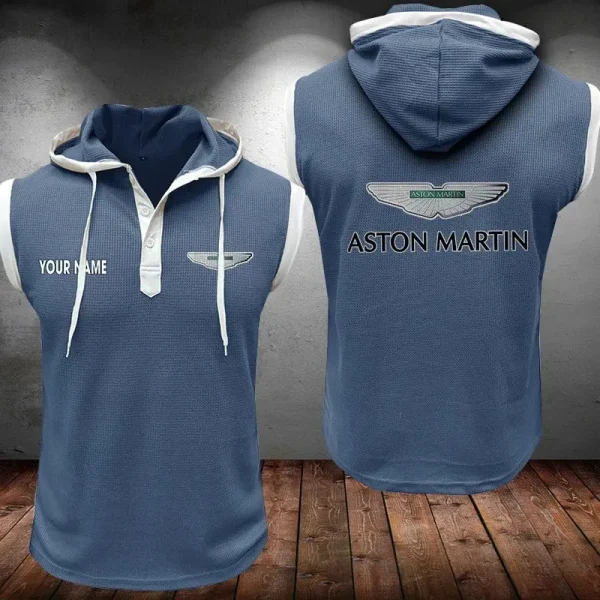ASTON MARTIN Sleeveless Vest Hooded CBWSLVH005 - Image 4