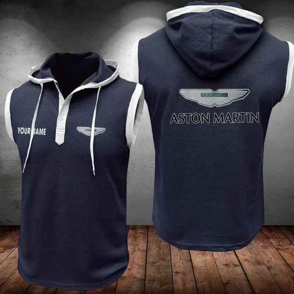 ASTON MARTIN Sleeveless Vest Hooded CBWSLVH005 - Image 5