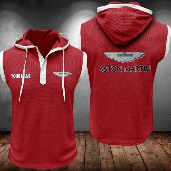 ASTON MARTIN Sleeveless Vest Hooded CBWSLVH005 - Image 6