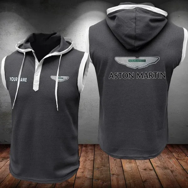 ASTON MARTIN Sleeveless Vest Hooded CBWSLVH005 - Image 7