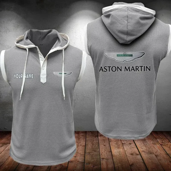 ASTON MARTIN Sleeveless Vest Hooded CBWSLVH005 - Image 8