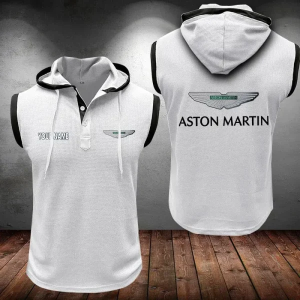 ASTON MARTIN Sleeveless Vest Hooded CBWSLVH005 - Image 9