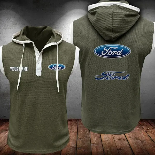 Ford Sleeveless Vest Hooded CBWSLVH009