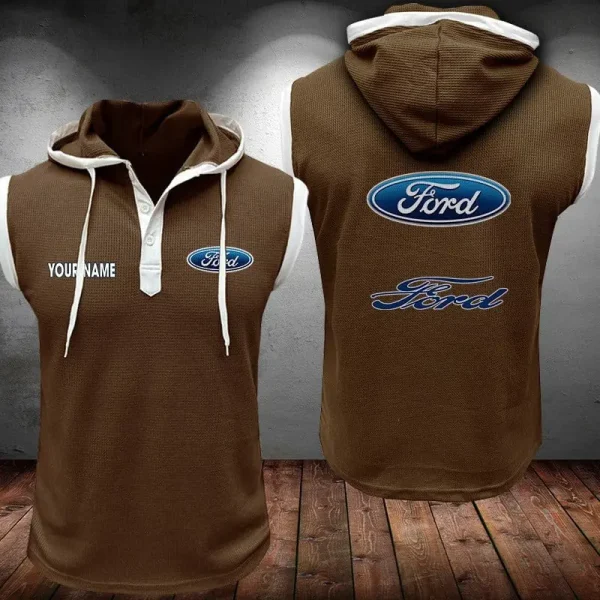 Ford Sleeveless Vest Hooded CBWSLVH009 - Image 3