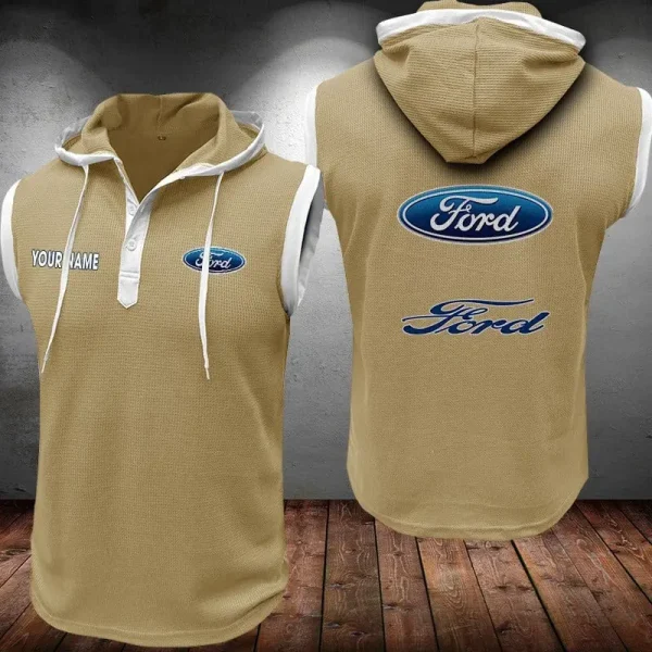 Ford Sleeveless Vest Hooded CBWSLVH009 - Image 4