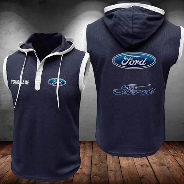 Ford Sleeveless Vest Hooded CBWSLVH009 - Image 5