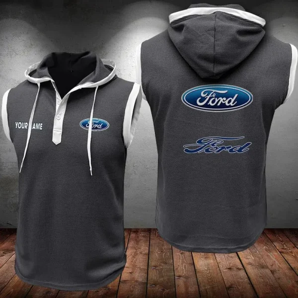 Ford Sleeveless Vest Hooded CBWSLVH009 - Image 7