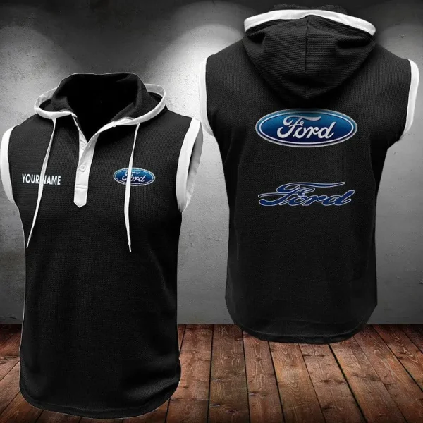 Ford Sleeveless Vest Hooded CBWSLVH009 - Image 10