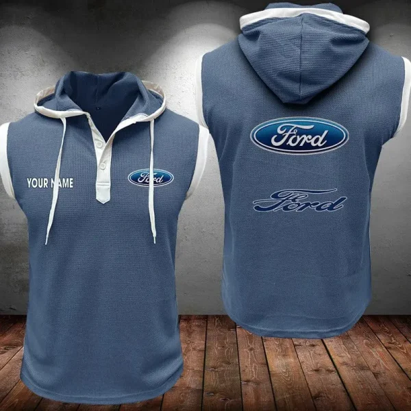 Ford Sleeveless Vest Hooded CBWSLVH009 - Image 11