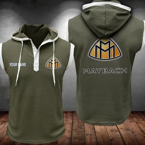 Maybach Sleeveless Vest Hooded CBWSLVH012