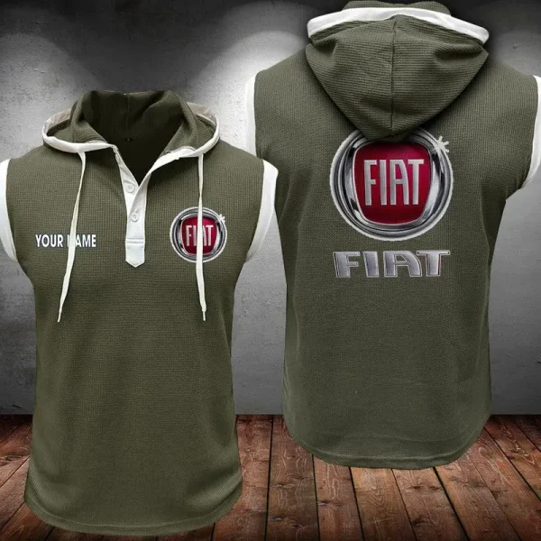Fiat Sleeveless Vest Hooded CBWSLVH016 - Image 2