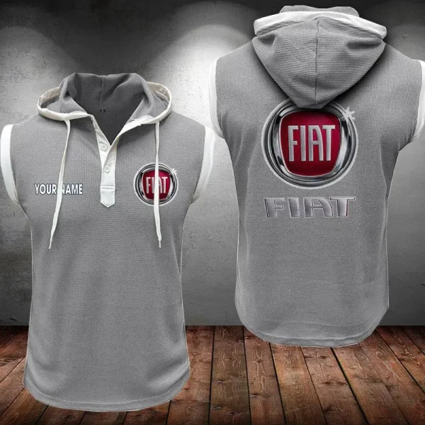 Fiat Sleeveless Vest Hooded CBWSLVH016 - Image 9