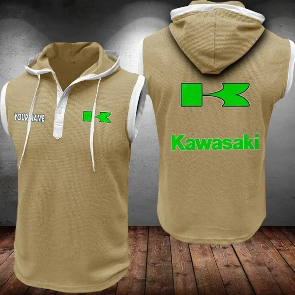 Kawasaki Sleeveless Vest Hooded CBWSLVH018 - Image 3