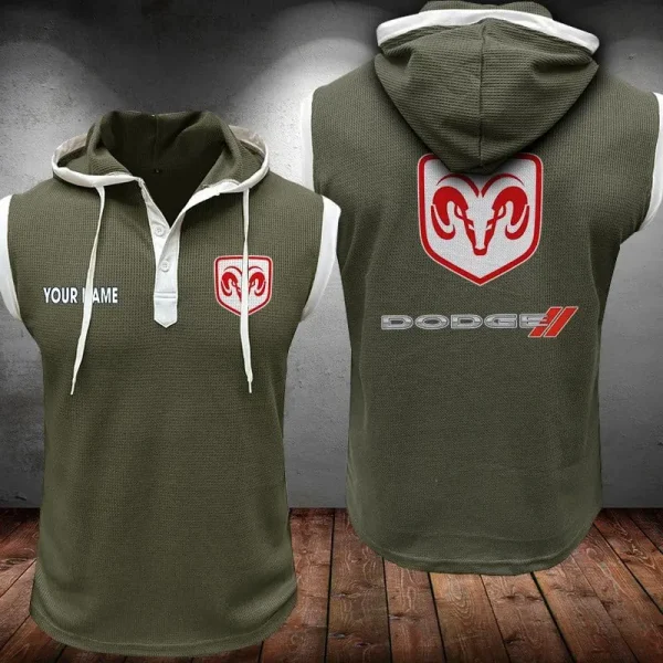 Dodge Sleeveless Vest Hooded CBWSLVH024 - Image 2