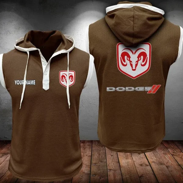 Dodge Sleeveless Vest Hooded CBWSLVH024