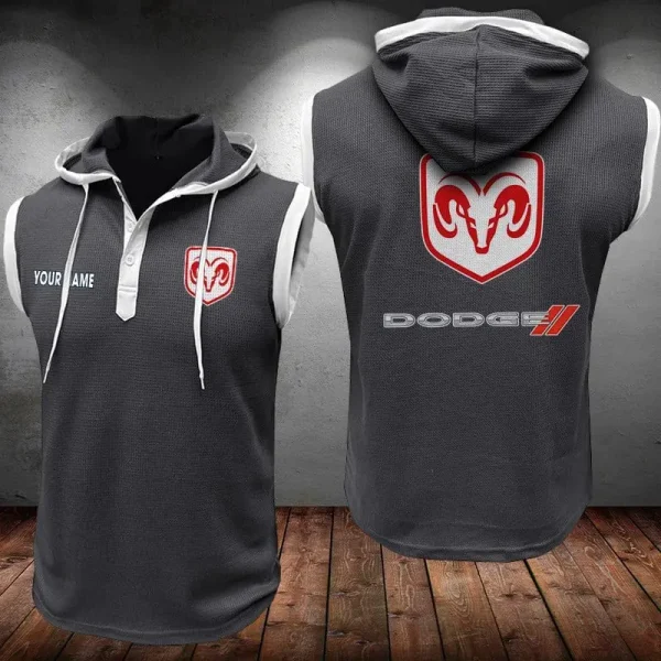 Dodge Sleeveless Vest Hooded CBWSLVH024 - Image 7