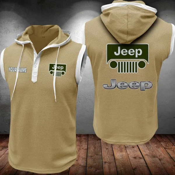 Jeep Sleeveless Vest Hooded CBWSLVH025