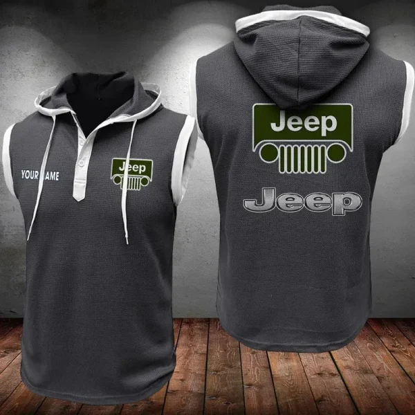 Jeep Sleeveless Vest Hooded CBWSLVH025 - Image 7