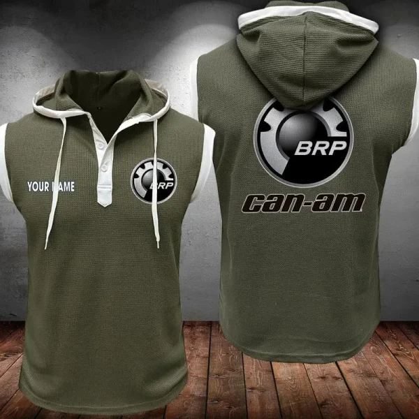 BRP-Can am Sleeveless Vest Hooded CBWSLVH029 - Image 2